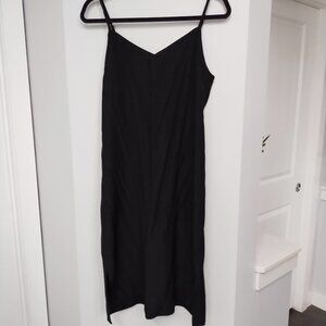 NWT Urban Outfitters slip midi black dress